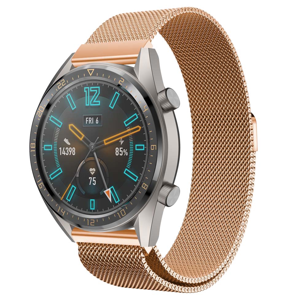 Dây đeo thép không gỉ Milanese 22mm thay thế cho đồng hồ Samsung Galaxy 3 45mm/ Huawei Watch Gt 2 Pro / Honor Watch GS Pro