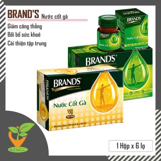 Nước cốt gà BRAND'S, nước cốt gà dịu nhẹ [Brand] - Lốc 6 lọ