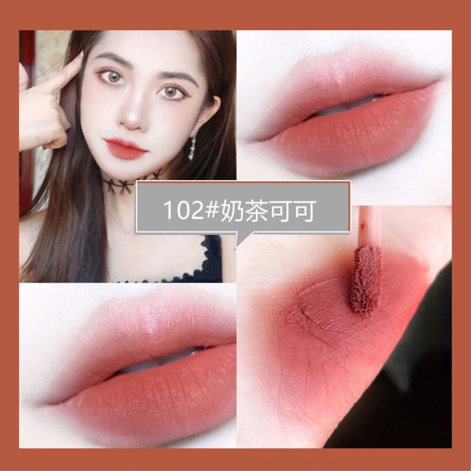 🌟 (Hàng Mới Về) Son Kem Bóng Dưỡng Ẩm Khó Phai Màu HDBD | BigBuy360 - bigbuy360.vn