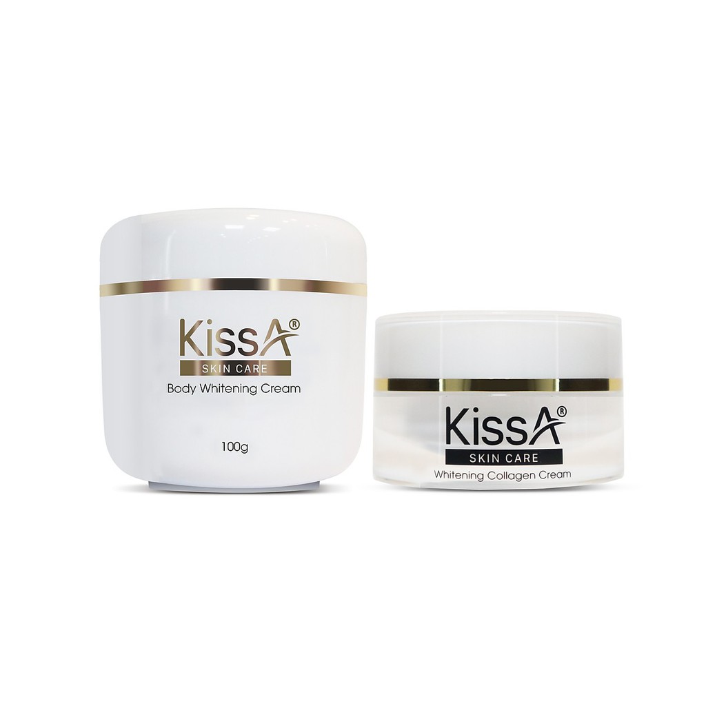 Combo dưỡng trắng collagen KissA mini