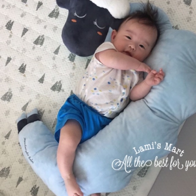 &lt;Có Sẵn&gt;  &lt;CHÍNH HÃNG&gt; GỐI CỪU ĐA NĂNG CHỮ C NGƯỢC HÀN QUỐC GỐI CỪU ĐA NĂNG GOOD NIGHT BABY ELLUSBEN HÀN QUỐC