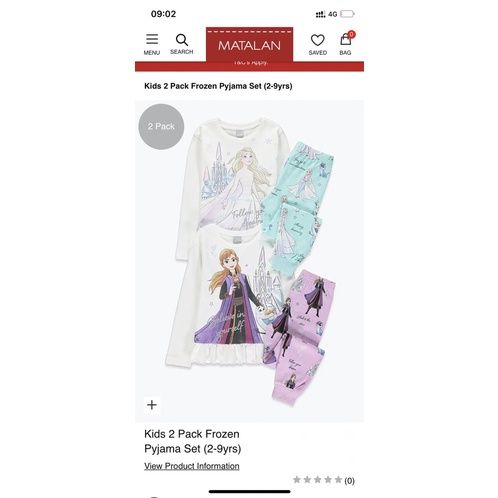 2 bộ Matalan size 6y 💥Hàng chính hãng Anh