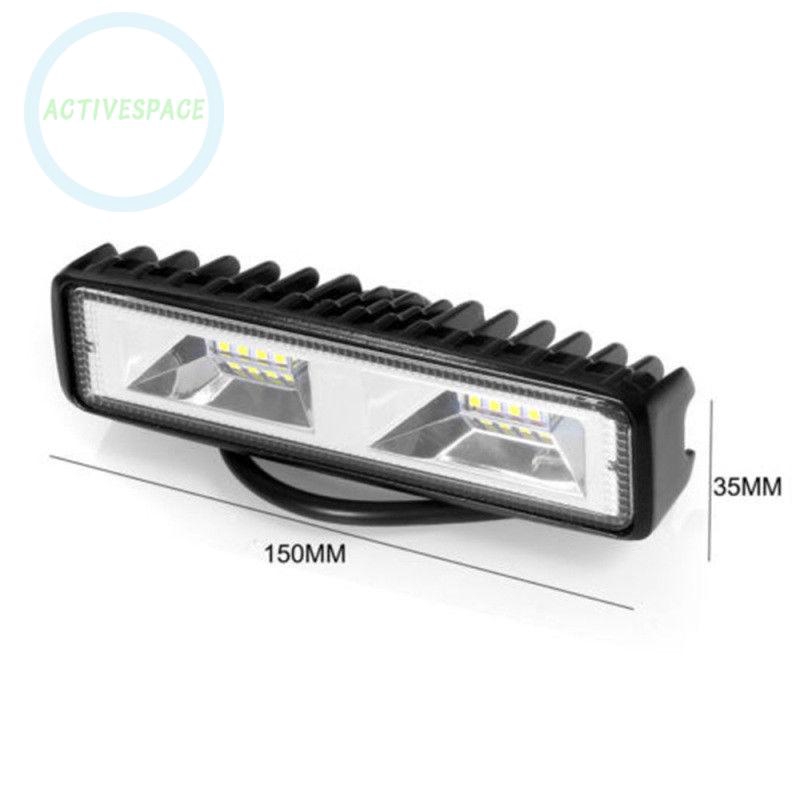 Đèn LED 16 bóng 6000K 12V-24V chống nước cho xe SUV | BigBuy360 - bigbuy360.vn
