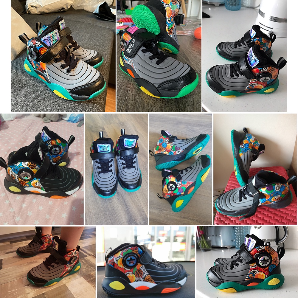 Đôi giày thể thao thời trang thu đông sành điệu cho bé trai 2021