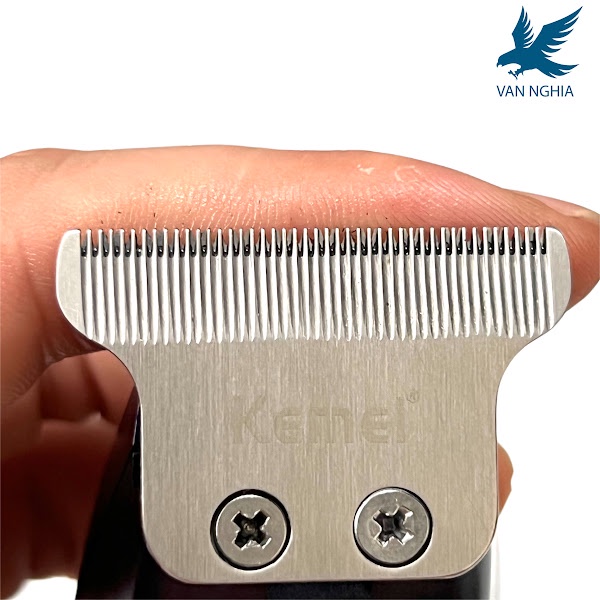 Tông đơ cắt tóc chấn viền Kemei 5021 đã mài chuốt lưỡi bảo hành 3 tháng
