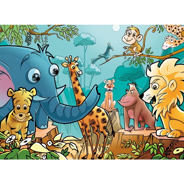 Tranh Ghép Xếp Hình 300 Mảnh Gỗ Jigsaw Puzzle Kích Thước 52x38cm