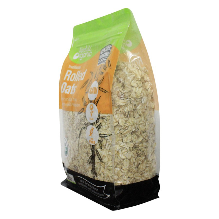 Yến mạch hữu cơ nguyên hạt Úc Absolute organic Rolled oats 700g giúp giảm cân, tăng cơ, người bị tiểu đường Sutoshop