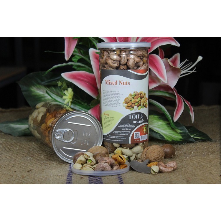 Hộp 5 Loại Hạt Dinh Dưỡng  Mixt  500g