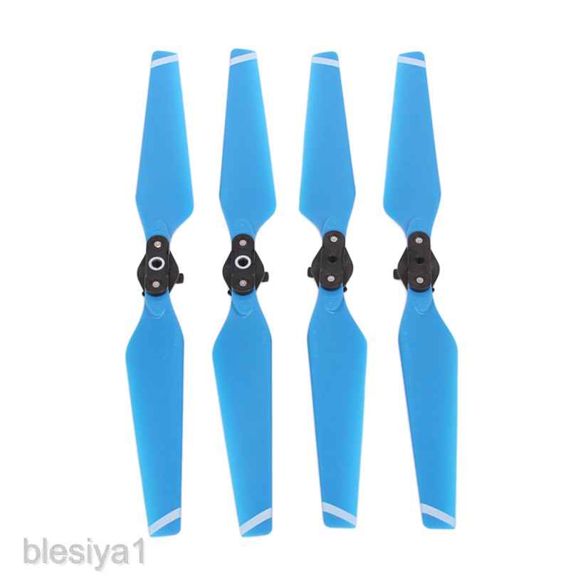 4 Pairs Drone Quick Release Propeller Paddle Blades For DJI Mavic Pro Blue