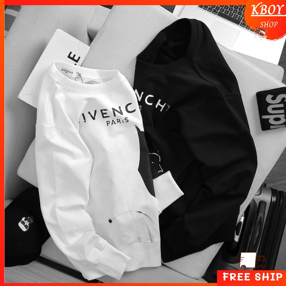 Áo Thun Tay Dài Cotton [𝐅𝐑𝐄𝐄 𝐒𝐇𝐈𝐏] Áo phông nam thu đông unisex cao cấp dáng ôm vừa vặn đẹp - V106 | BigBuy360 - bigbuy360.vn