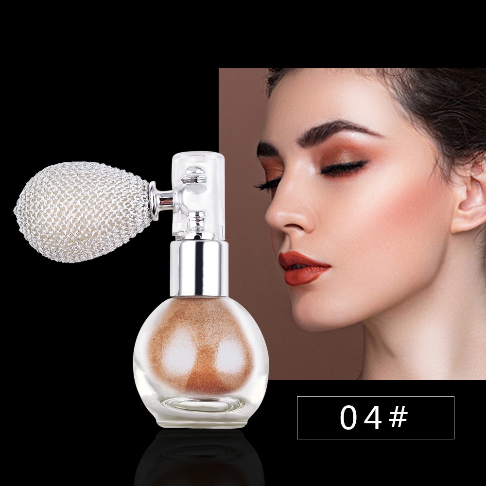 Phấn Bắt Sáng Dạng Xịt Màu Nhũ Kim Tuyến Làm Sáng Cơ Thể