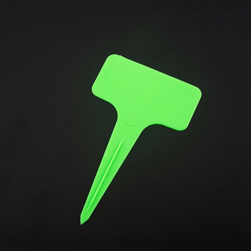 50 cái t-type hoa nhãn nhựa vườn ươm tag cây chậu đánh dấu cho cây tự làm công cụ trang trí vườn viết fvn