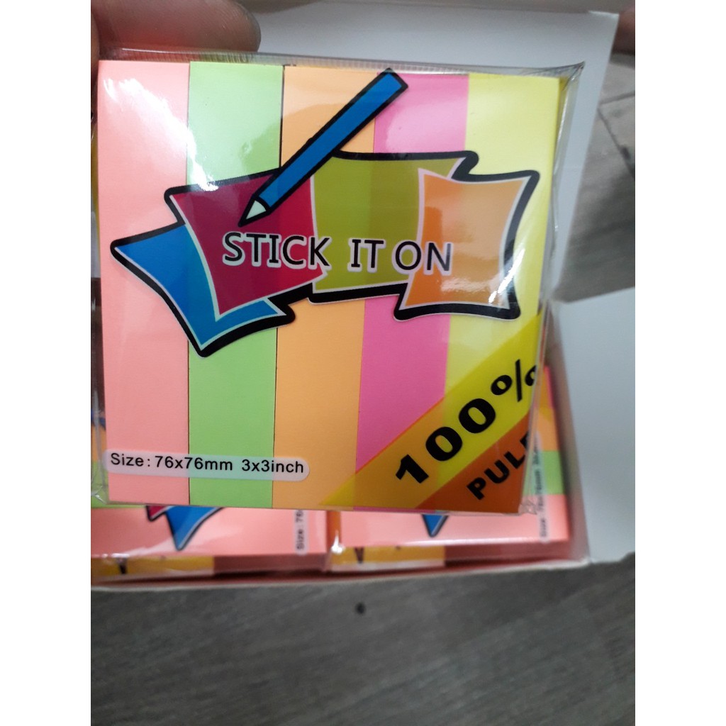 Giấy nhớ nhiều màu