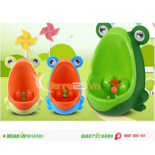 Bô tiểu hình con ếch cho bé trai