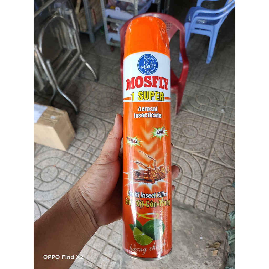 Bình xịt côn trùng Mosfly loại 600ML