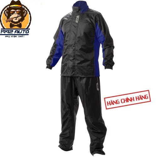 Áo Mưa Bộ Givi RIDER TECH Rain Suit Black Grey RRS07