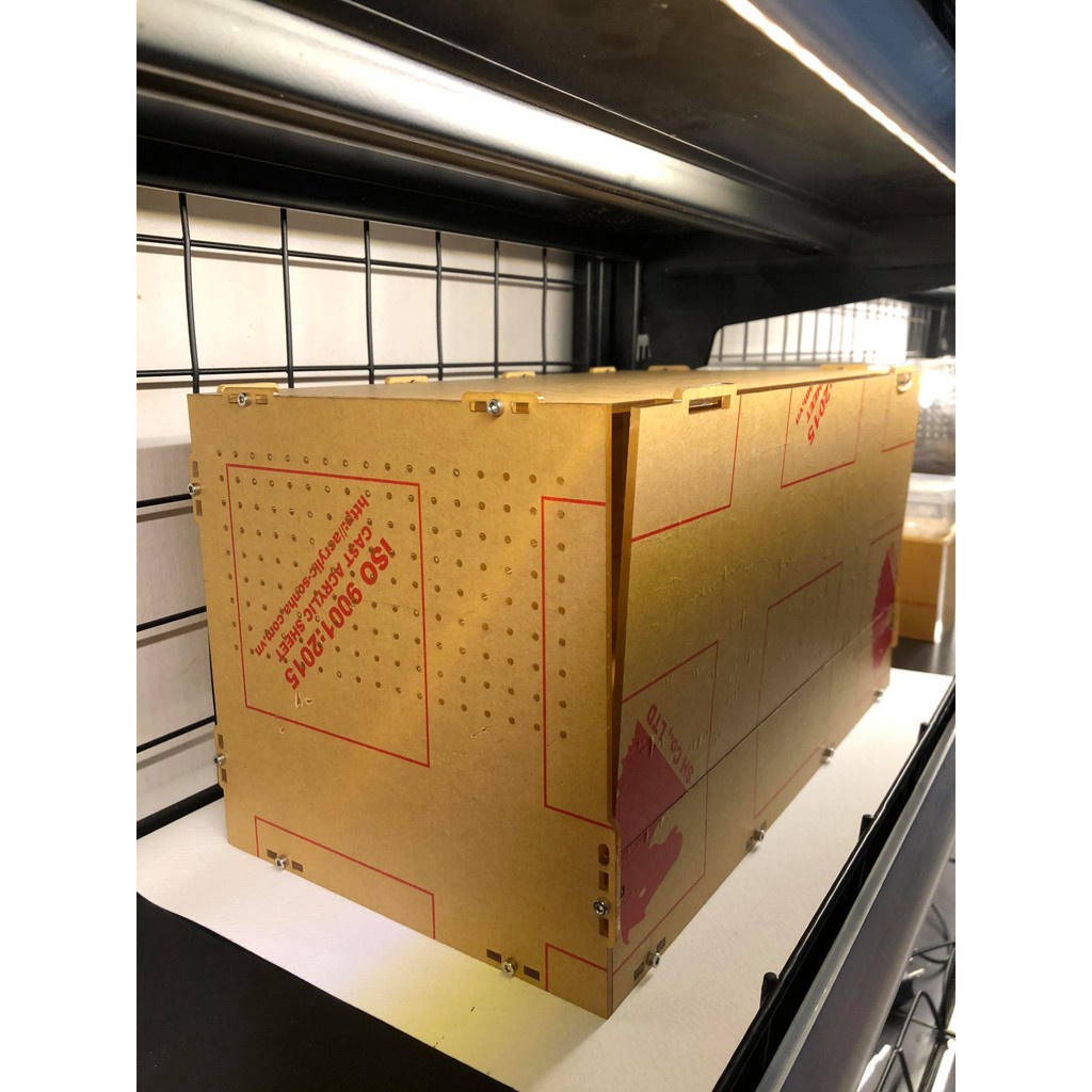 Hộp Nuôi Nhện/ bọ cạp, rết... 35-25-20cm (tank mica/ acrylic)