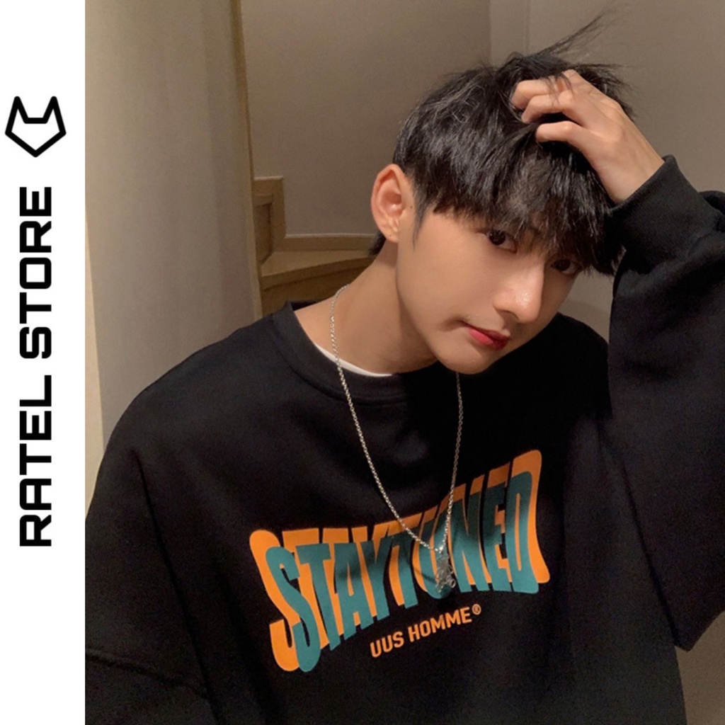 Áo Sweater Local Brand Nỉ Bông Nam Nữ STAYTUNED Unisex Form Rộng