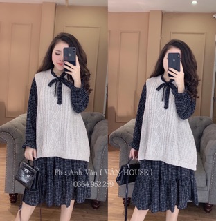 Set váy zile len 3 chi tiết