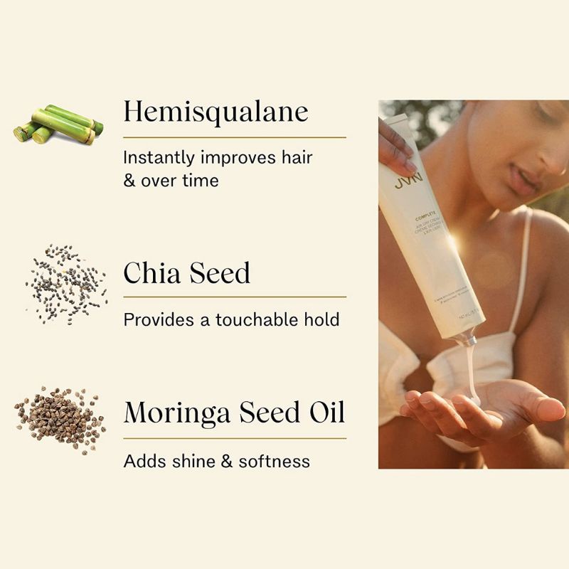 [ Minisize 20ml ] Kem Tạo Kiểu Tóc JVN Complete Hydrating Air Dry Hair Cream