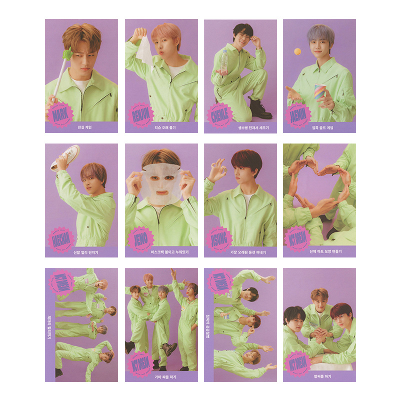 Thẻ Hình Lomo In Hình Nhóm Nhạc Kpop NCT Dream Đẹp Mắt