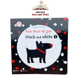 Sách Kích thích thị giác Black and White (3 cuốn)