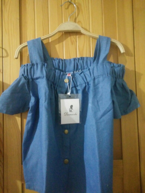 (TỐI ĐA 48KG) Áo trễ vai tay ống loe điệu đà- nữ tính chất đẹp | BigBuy360 - bigbuy360.vn