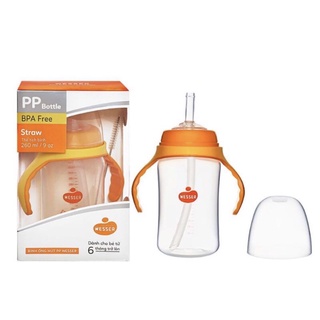 Bình ống hút Wesser 260ml cổ rộng