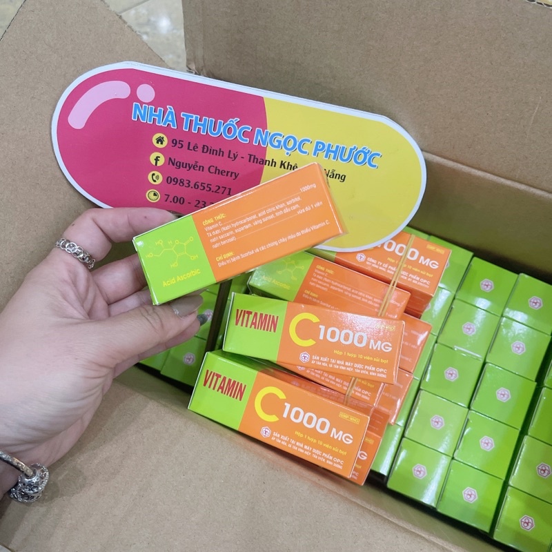 Vitamin C 1000mg - Tăng sức đề kháng - Tăng cường hệ miễn dịch