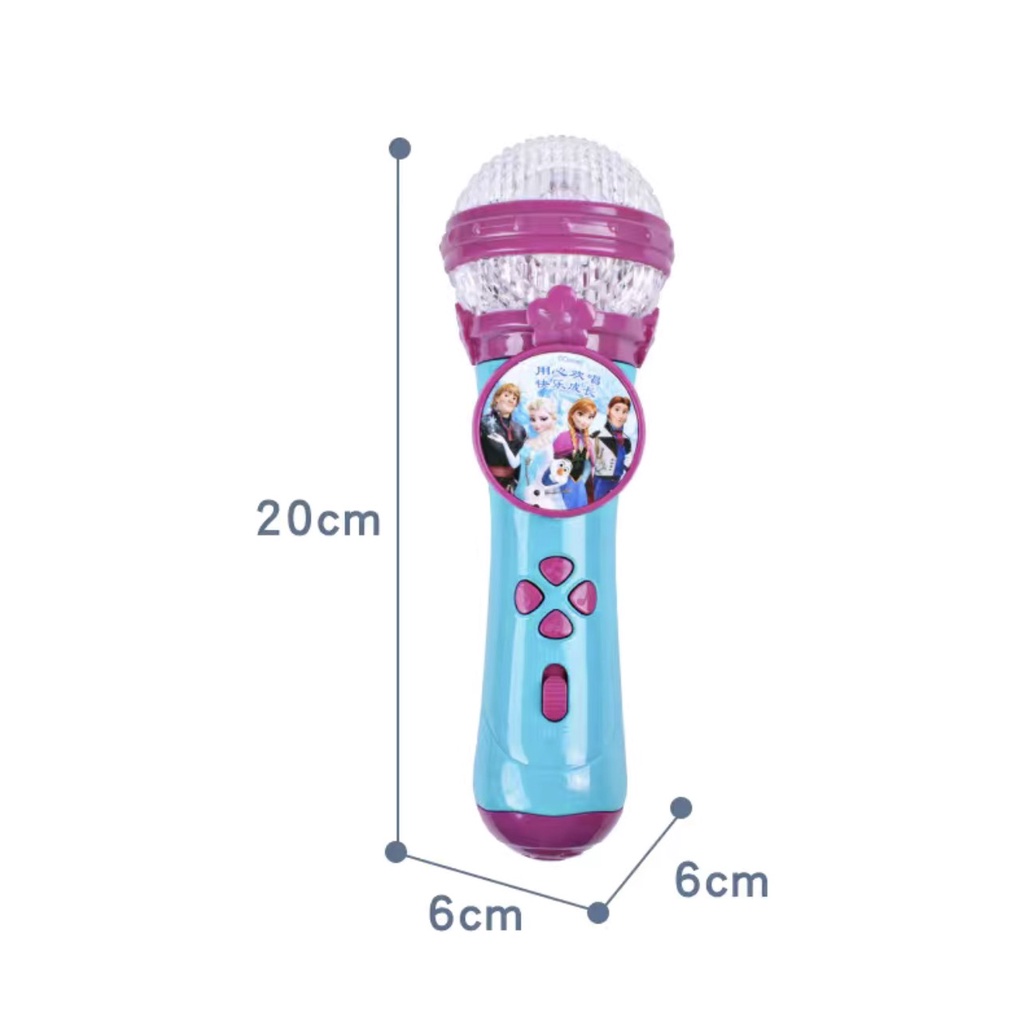 Đồ chơi âm nhạc cho bé Micro phát nhạc nhân vật Disney - Micro âm nhạc trẻ em MH: B0041-B0156