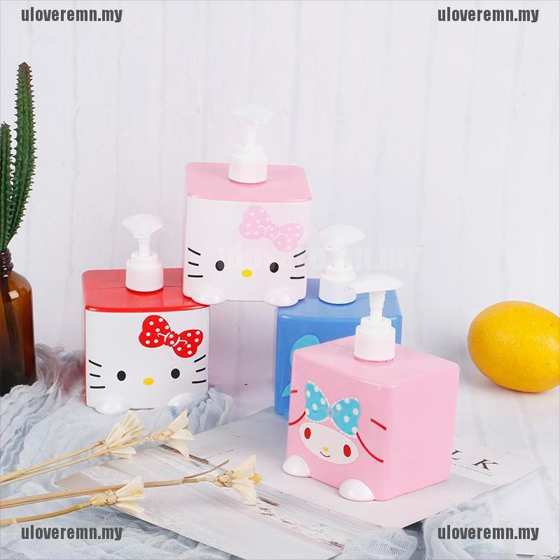 Chai Đựng Dầu Gội / Sữa Tắm Hình Hello Kitty Dễ Thương