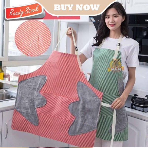 Tạp Dề Nấu Ăn Dày Dặn Chống Thấm Nước Cho Người Lớn