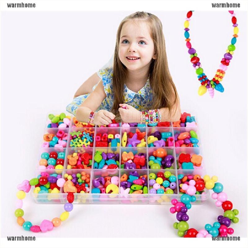 Bộ 450 Hạt Xếp Hình Nhiều Màu Sắc