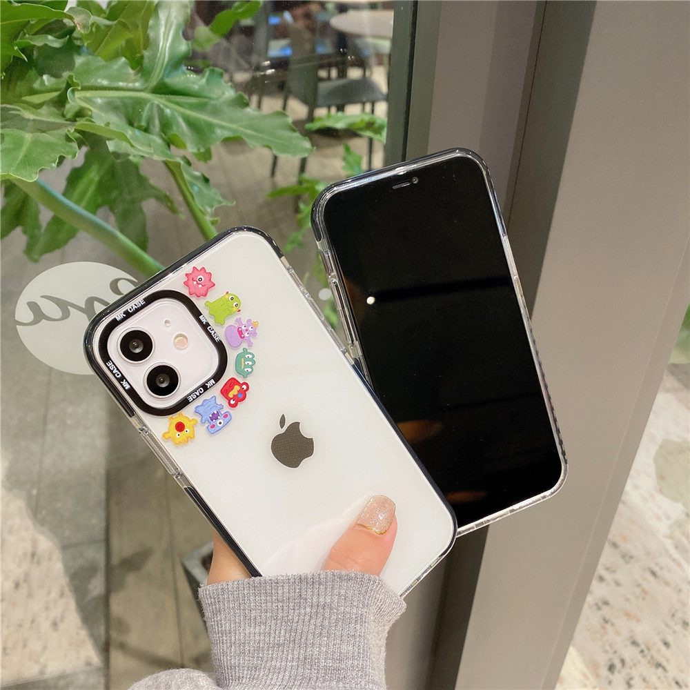 Ốp Điện Thoại Silicon Chống Sốc Cho Iphone 12pro Max 12mini 11pro Max Xs Max Xr Se 2020 7 8 Plus | BigBuy360 - bigbuy360.vn