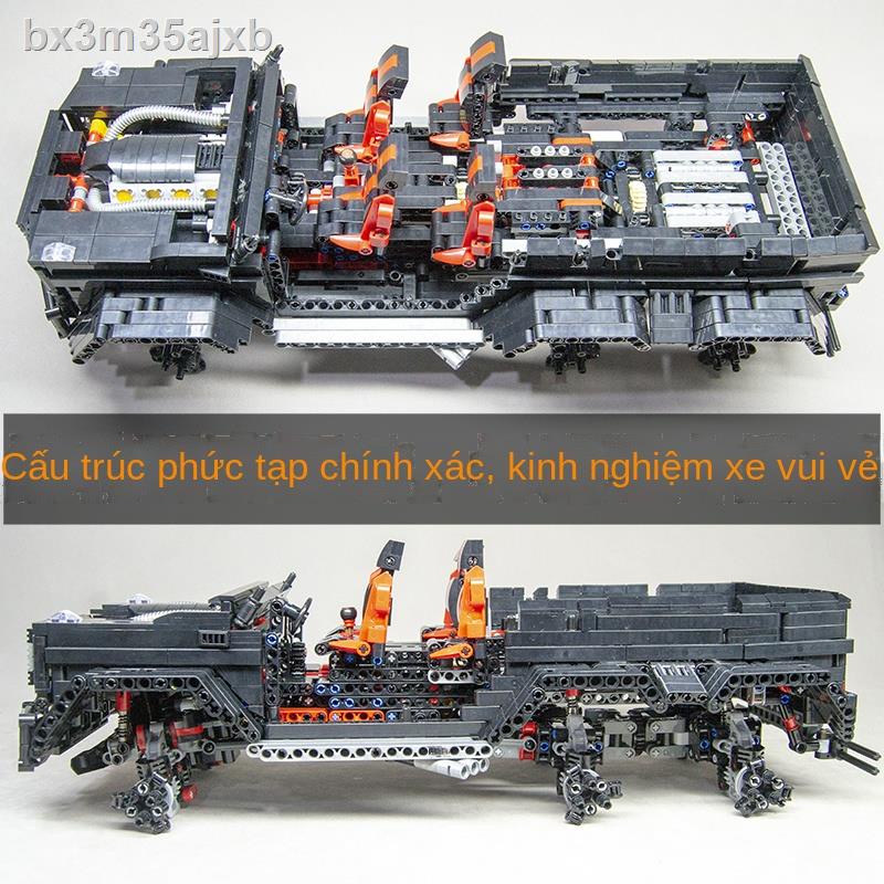 ❃ ◕ Đồ chơi xếp hình Lego cậu bé khó lắp ráp đồ chơi ô tô bọc thép điều khiển từ xa mô hình xe địa hình l