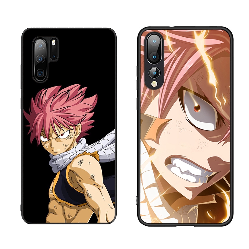 Ốp Điện Thoại Mềm Họa Tiết Natsu Dragneel Fairy Tail Cho Huawei P20 30 Pro P9 P10 P20 P30 Lite