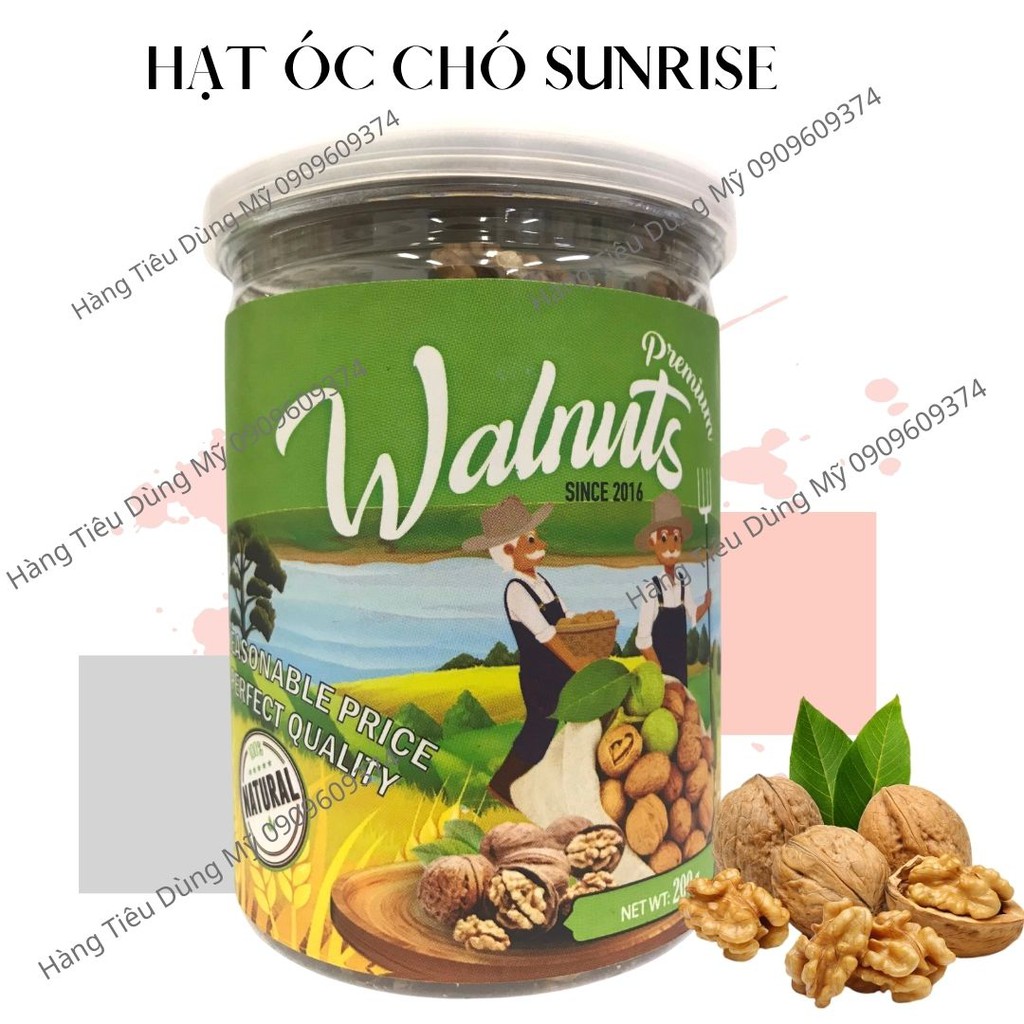 HŨ ÓC CHÓ NHÂN WALNUTS SUNRISE 200G