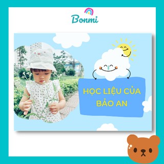 Học liệu bóc dán Montessori cho bé 1-3 tuổi