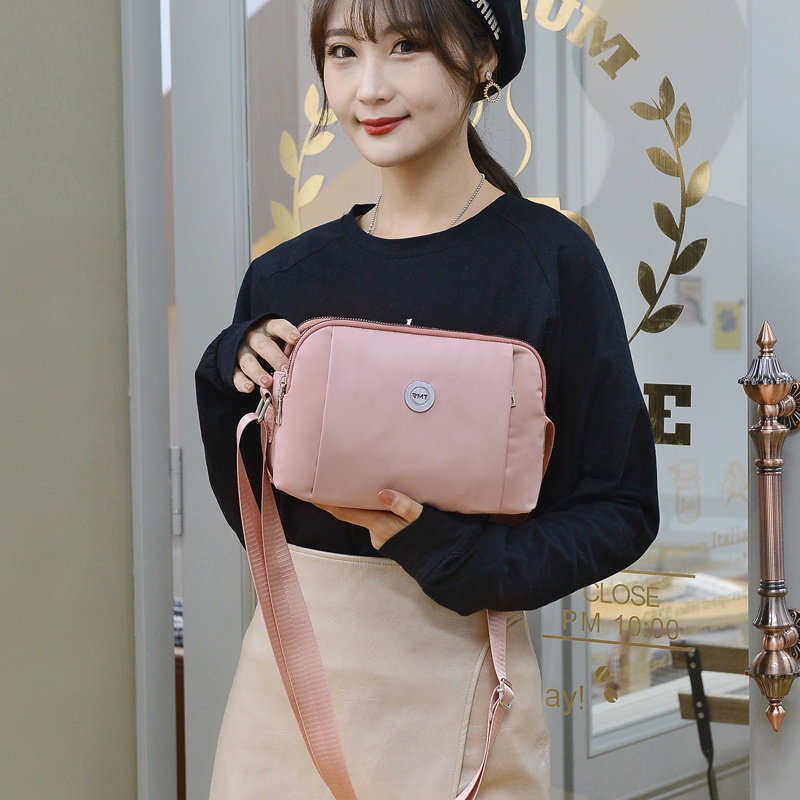 Túi Đeo Chéo Vải Oxford Ni Lông Cỡ Nhỏ Phong Cách Mới Cho Nữ