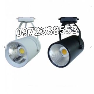 3 đèn rọi ray 20w COB và ray 1m