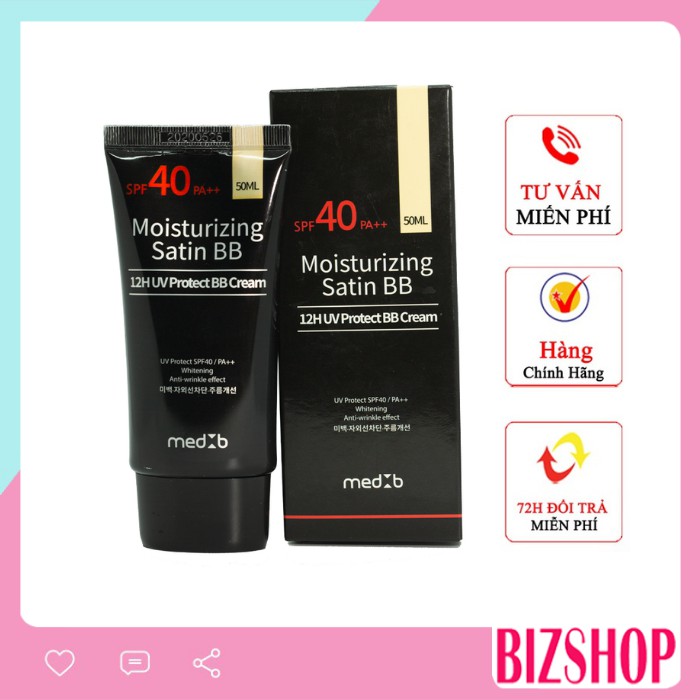 Kem nền BB Cream cấp ẩm, chống nắng Medb 50ml [Nhập khẩu chính hãng]