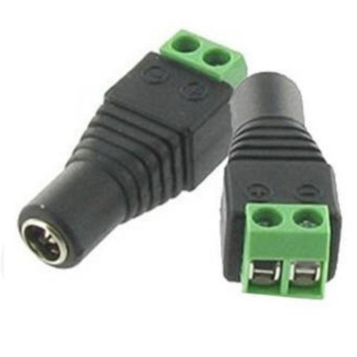 10 jack nguồn DC camera loại Vặn Vít, Đầu nối nguồn camera