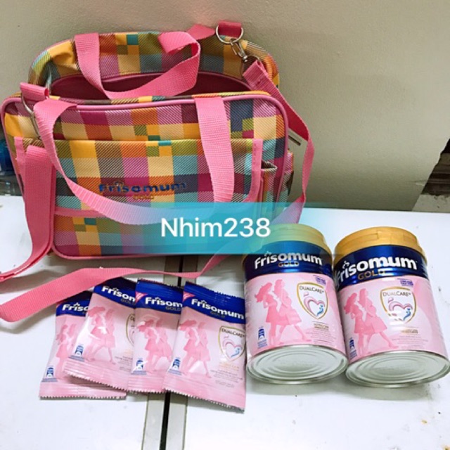COMBO 2 LON FRISOMUM LON 400G VỊ CAM+ VANI( MUA 2 LON TĂNG +100G+ CẨM NANG)