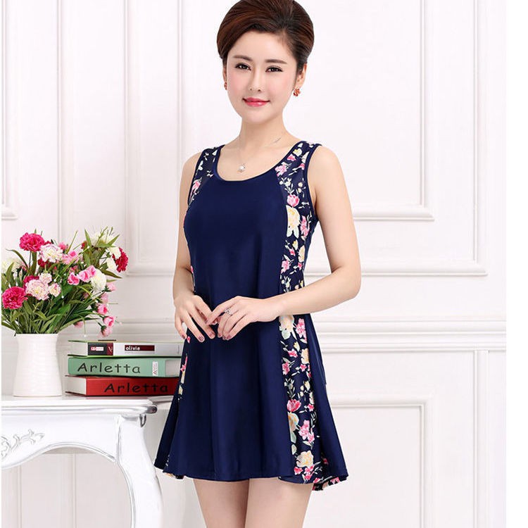 Đồ Bơi Một Mảnh In Họa Tiết Thời Trang Cho Phụ Nữ Trung Niên | BigBuy360 - bigbuy360.vn