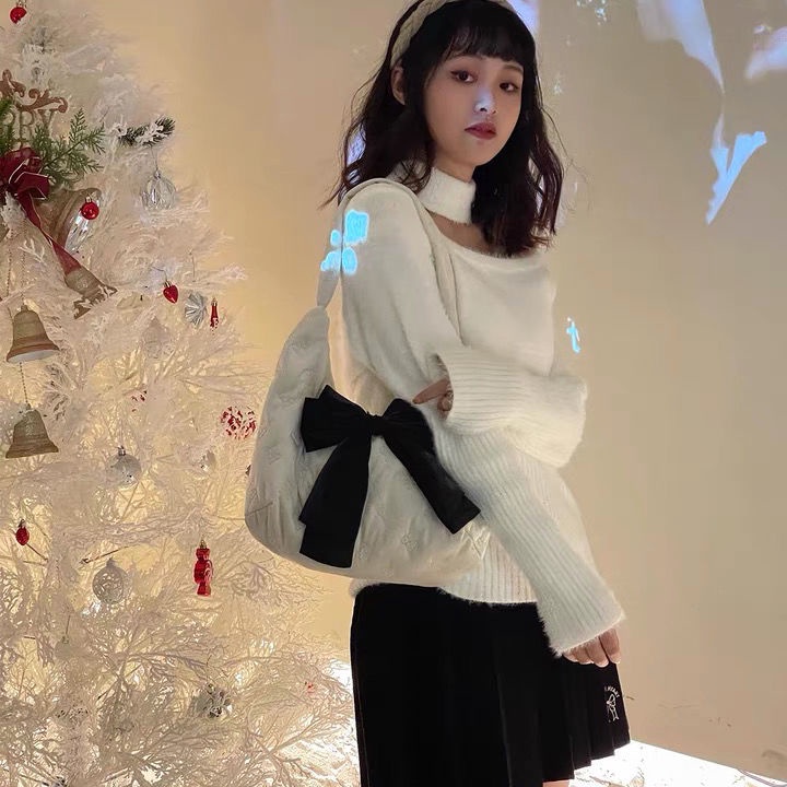 Túi Xách Cotton Mềm Mại Cỡ Lớn Thời Trang Cho Nữ