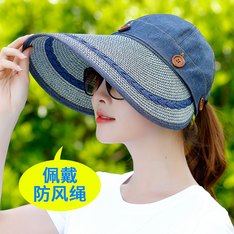 Mũ Chống Nắng Chống Tia Cực Tím Chống Tia Cực Tím Thời Trang Mùa Hè Phong Cách Hàn Quốc Cho Nữ