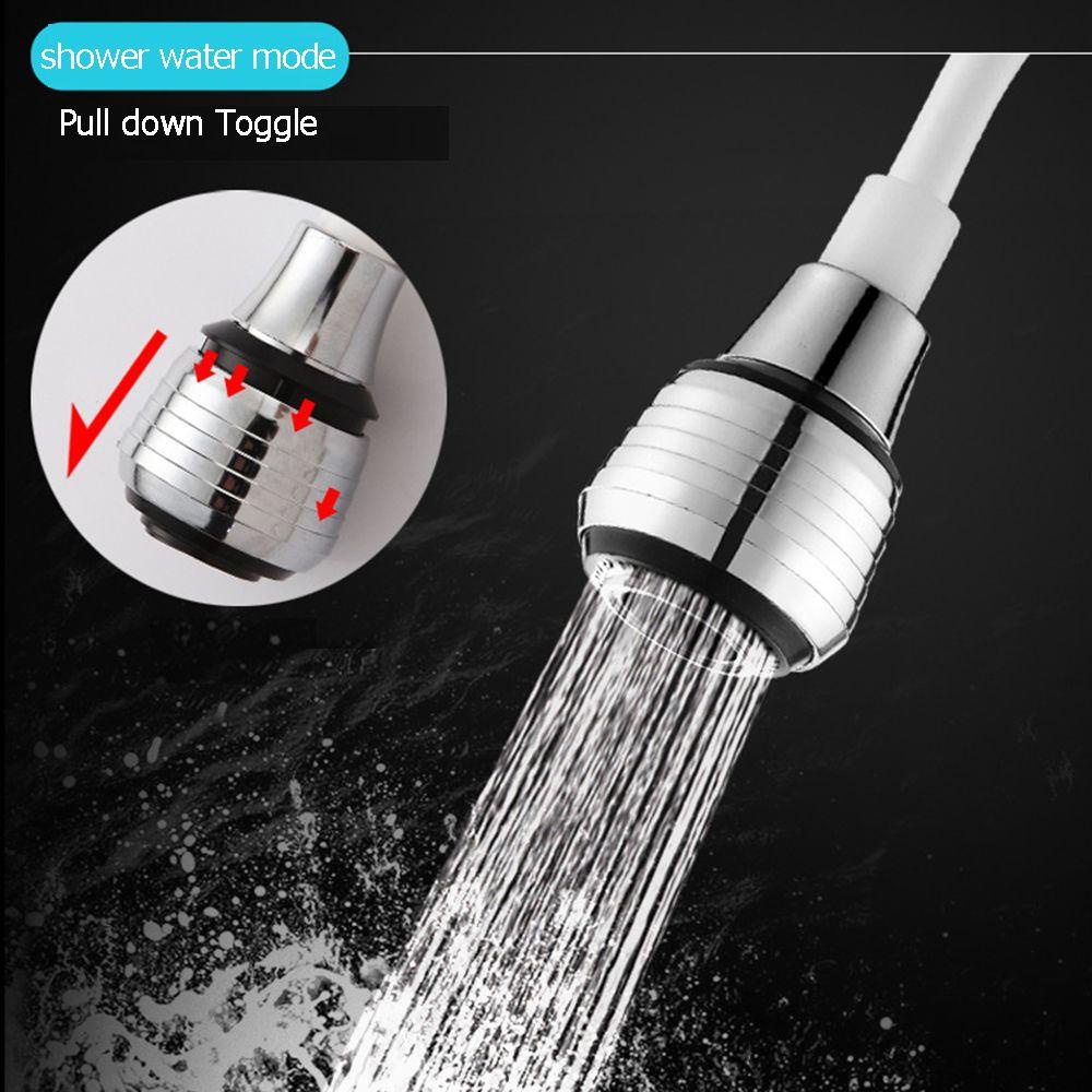 PISTA Vòi Nước Nối Dài Xoay 360 Độ Chống Văng Nước Tiện Dụng