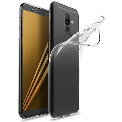 Ốp Samsung A6+ 2018 dẻo trong suốt (Loại đẹp)