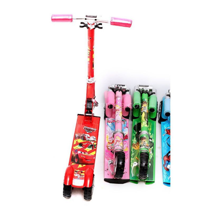 Xe Trượt Scooter 3 Bánh Phát Sáng Cho Bé Từ 3 - 6 Tuổi