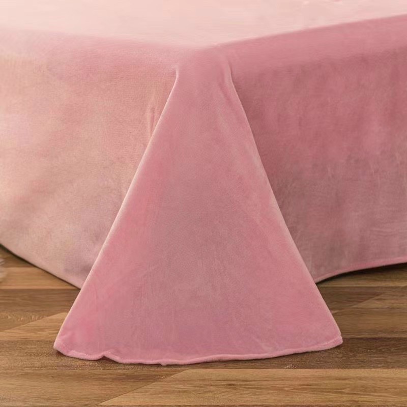 Bộ CHĂN GA GỐI NỈ NHUNG LÔNG LOANG 5 chi tiết / Mẫu Mới nhất -> được chọn màu